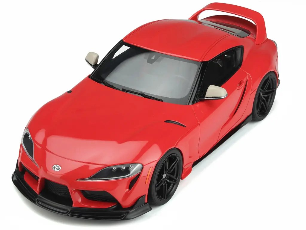 2020 Toyota Supra GR Heritage Edition Red 1/18 Model Car by GT Spirit – Collector’s Dream