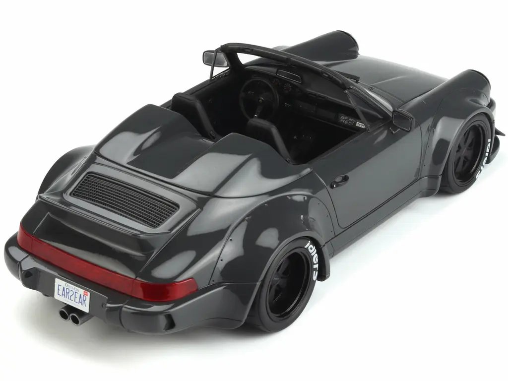 RWB Body Kit Convertible Grigio Telesto Gray 1/18 Model Car by GT Spirit