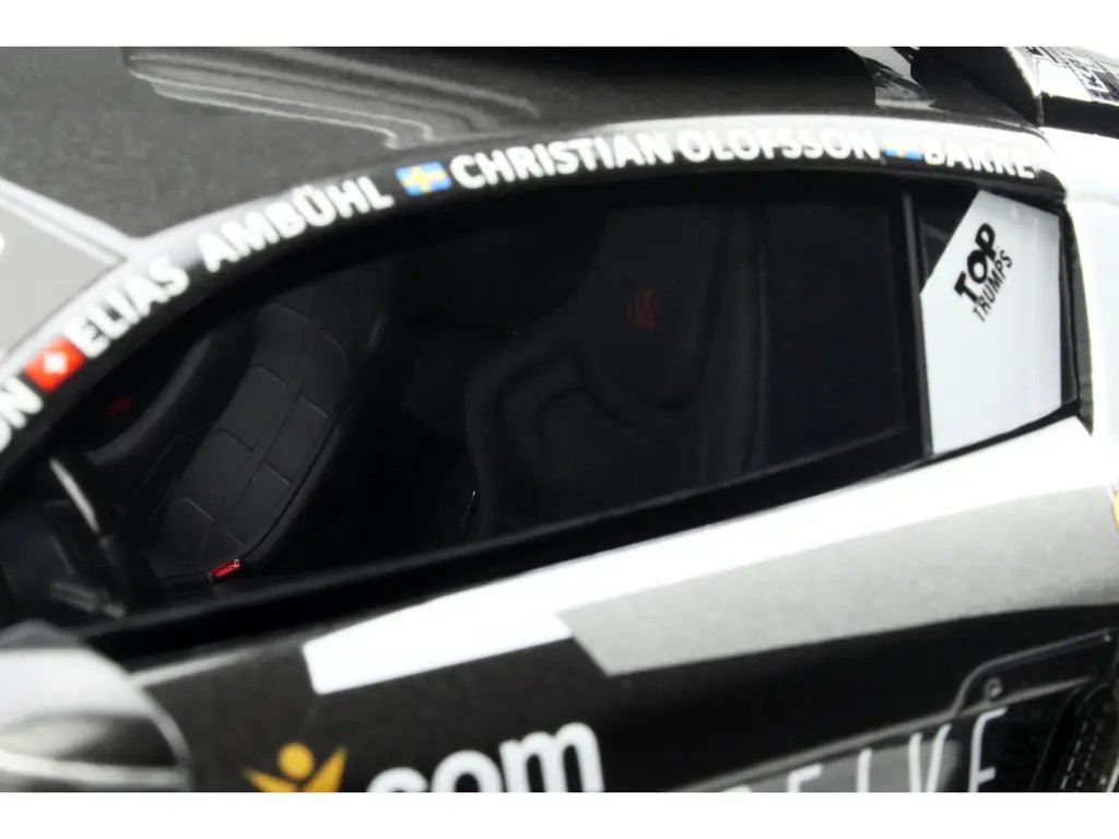 Audi R8 #22 "Gumball 3000" Rally Car 1/18 Model with Ski Box by GT Spirit - Limited Edition Collectible 2 Audi R8 #22 "Gumball 3000" Rally Car 1/18 Model with Ski Box by GT Spirit - Limited Edition Collectible - Image 2