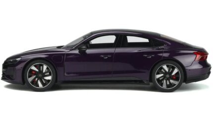 Exclusive Audi RS E-Tron Purple Metallic 1/18 Model Car with Carbon Top by GT Spirit