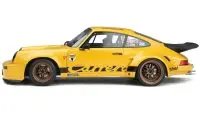 Exclusive Porsche 911 RSR Hommage 'Watahiki' Yellow 1/18 Model by GT Spirit
