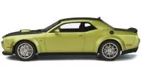 2020 Dodge Challenger R/T Scat Pack Widebody 50th Anniversary Green Metallic 1/18 Model Car by GT Spirit