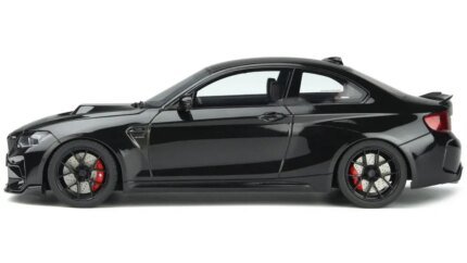 2021 BMW M2 Competition Lightweight Black 1/18 Model Car by GT Spirit - High-Performance Collectible