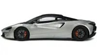 2021 McLaren Artura Silver Metallic 1/18 Model Car by GT Spirit – Collectible Luxury