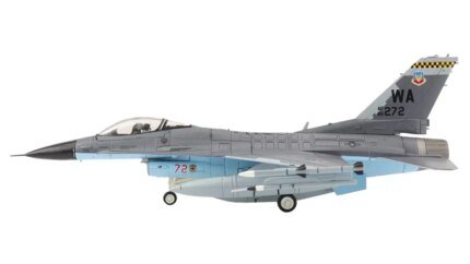 1/72 Diecast F-16C Fighting Falcon 'Shark' Model - 57th Wing Aggressor Squadron by Hobby Master
