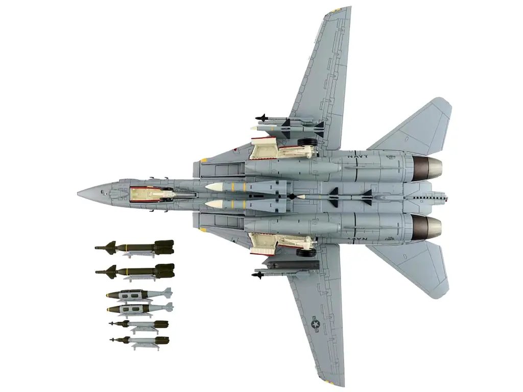 Grumman F-14D Tomcat VF-31 2006 Diecast Model 1/72 by Hobby Master 2 Grumman F-14D Tomcat VF-31 2006 Diecast Model 1/72 by Hobby Master - Image 2