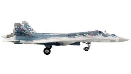 Buy Hobby Master's 1/72 Diecast Sukhoi Su-57 Fighter with KH-59MK2 Missiles - 2022 Russian Air Force Model
