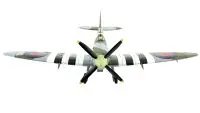 Supermarine Spitfire Mk.Ixe 1/48 Diecast Model - F/O Johnnie Houlton 485 Squadron by Hobby Master