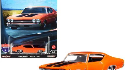 1969 Chevrolet Chevelle SS 396 Diecast Model - Hot Wheels Car Culture Series