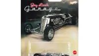 Jay Leno's Garage Tank Car Diecast Model by Hot Wheels - Brushed Metal Collectible