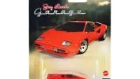 Hot Wheels Lamborghini Countach LP 5000 QV Red Diecast Model from Jay Leno’s Garage