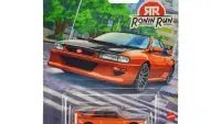 1998 Subaru Impreza 22B-STi Ronin Run Diecast Model by Hot Wheels - Orange Metallic & Carbon Hood