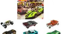 Hot Wheels Legends 6-Piece Diecast Model Car Set – Collectible Toy Cars for Enthusiasts