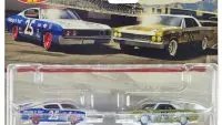 Hot Wheels Car Culture Set: 1969 Ford Torino Talladega & 1966 Chevrolet Chevelle Diecast Models