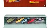 2022 Hot Wheels Car Culture 'Deutschland Design' 5-Piece Diecast Model Set with Container