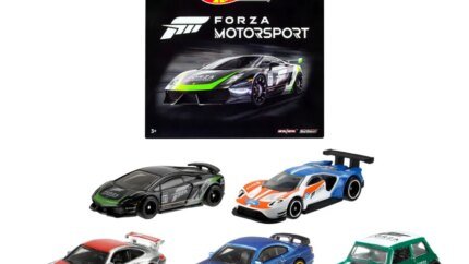 Forza Motorsport Hot Wheels 5-Piece Diecast Model Car Set