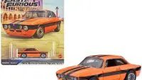 2023 Alfa Romeo Giulia Sprint GTA Orange with Black Stripes - Fast X Movie Edition
