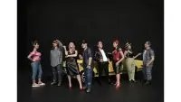 American Diorama 'Hanging Out' Series II: 8-Piece 1/18 Scale Model Figurine Set