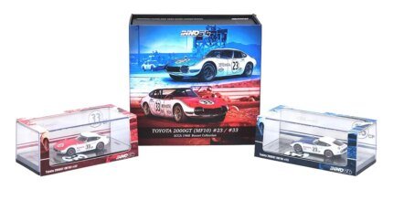 1968 Toyota 2000GT SCCA Diecast Model Car Set 1/64 by Inno Models - Limited Edition