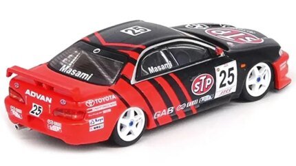 1995 Toyota Corona EXIV RHD #25 Masami Kageyama STP ADVAN JTCC 1/64 Diecast by Inno Models