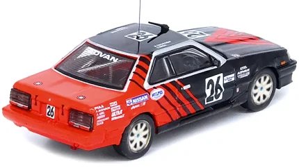 1987 Nissan Skyline 2000 RS-X Turbo DR30 RHD #26 Advan JTC 1/64 Diecast by Inno Models