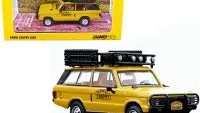 Land Rover Range Rover Classic Camel Trophy 1982 Yellow 1/64 Diecast Model by Inno Models