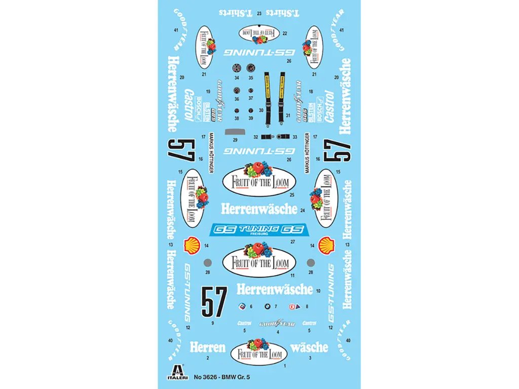 Build the Iconic BMW 320 Group 5 #57 Markus Hottinger 1978 DRM Model Kit – 1/24 Scale by Italeri