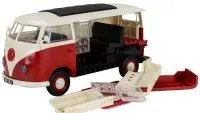 Build Your Own Red Volkswagen Camper Van: Airfix Quickbuild Snap Together Model Kit