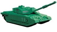 Build Your Own Challenger Tank: Airfix Quickbuild Skill 1 Model Kit - Green Snap Together