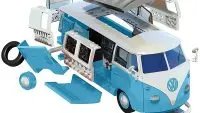 Build Your Dream: Airfix Quickbuild Volkswagen Camper Van Blue Model Kit