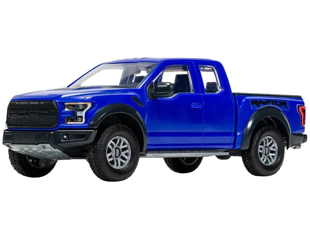 Build Your Own Ford F-150 Raptor: Airfix Quickbuild Blue Model Kit