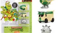 Collectible Teenage Mutant Ninja Turtles Diecast Cars Set - Nickelodeon Nano Hollywood Rides by Jada