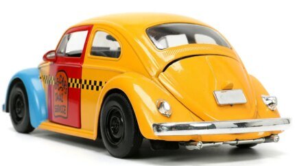 1959 Volkswagen Beetle Taxi with Oscar the Grouch Diecast - Hollywood Rides 1/24 by Jada