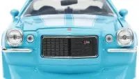 1971 Chevrolet Camaro Z/28 Diecast Model - Light Blue & White Stripes by Jada
