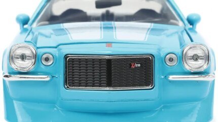1971 Chevrolet Camaro Z/28 Diecast Model - Light Blue & White Stripes by Jada