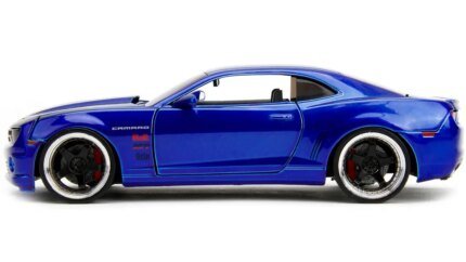 2010 Chevrolet Camaro Candy Blue Diecast Model - Bigtime Muscle 1/24 by Jada