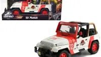 1992 Jeep Wrangler Jurassic World 1/24 Diecast Model by Jada - Iconic Movie Collectible