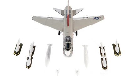 1/72 Diecast LTV A-7E Corsair II VA-86 Sidewinders USS America 1973 Model by JC Wings