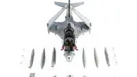 1/72 Diecast Northrop Grumman EA-6B Prowler VAQ-209 Star Warriors USS George H.W. Bush 2010 Model by JC Wings