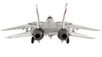 Grumman F-14D Tomcat VF-41 Black Aces 1/72 Diecast Model by JC Wings