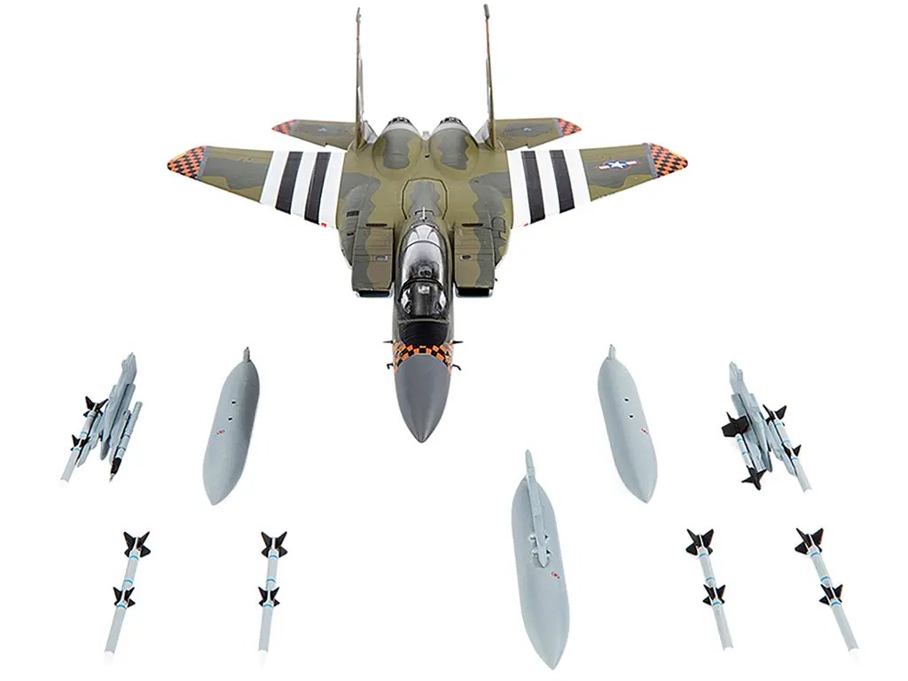 Buy the 1/72 Diecast McDonnell Douglas F-15C Eagle ‘U.S. ANG 173rd Fighter Wing’ Model by JC Wings (2020)