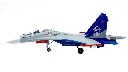 1/72 Diecast Sukhoi Su-30LL Flanker-C Model by JC Wings - Gromov Flight Research Institute 1997