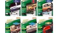 2022 Classic Gold Collection Set A: 6 Johnny Lightning 1/64 Diecast Model Cars