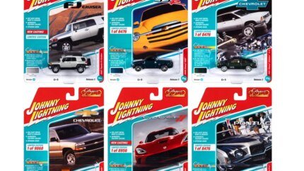 2022 Classic Gold Collection: Set of 6 Johnny Lightning 1/64 Diecast Cars Release 3