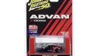 Limited Edition 2004 Nissan 350Z ADVAN Yokohama 1/64 Diecast by Johnny Lightning - 50th Anniversary Collectible