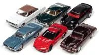 2022 Muscle Cars USA Set A: Johnny Lightning 1/64 Diecast Model Cars - Release 2