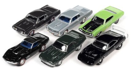 2022 Muscle Cars USA Set B: Johnny Lightning 1/64 Diecast Models - Release 3