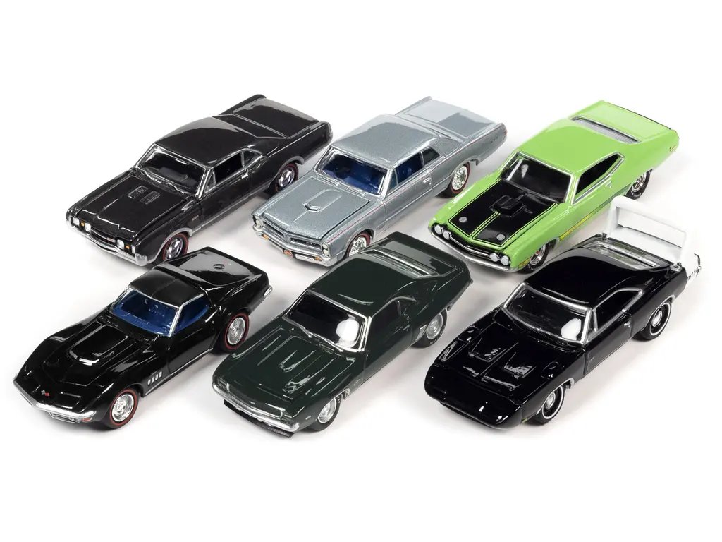 2022 Muscle Cars USA Set B: Johnny Lightning 1/64 Diecast Models – Release 3
