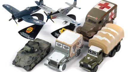 Limited Edition 2023: Johnny Lightning's Korea War Diecast Model Set (6-Piece)
