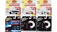 Collectible 2020 Pop Culture Diecast Cars Set by Johnny Lightning - 1/64 Scale